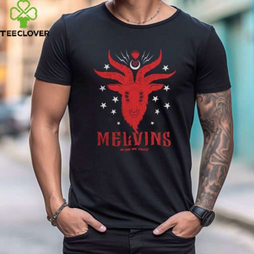 Melvins Merch Melvins Goat Black Tee shirt