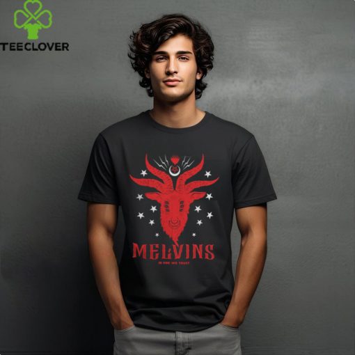 Melvins Merch Melvins Goat Black Tee shirt