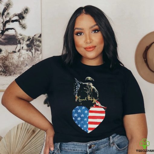 Memorial Day Us Flag Heart shirt