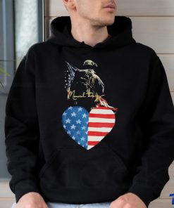 Memorial Day Us Flag Heart shirt