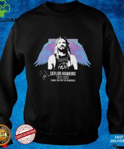 Memories of Taylor Hawkins 1972 2022 Foo Fighters Drumer T Shirt T shirt