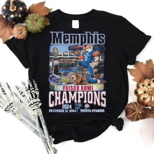 Memphis Frisco Bowl Champions 2024 Limited Edition 2D T Shirt