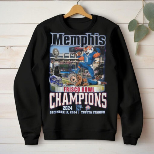 Memphis Frisco Bowl Champions 2024 Limited Edition 2D T Shirt