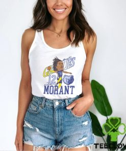 Memphis Grizzlies Ja Morant Caricature T Shirt