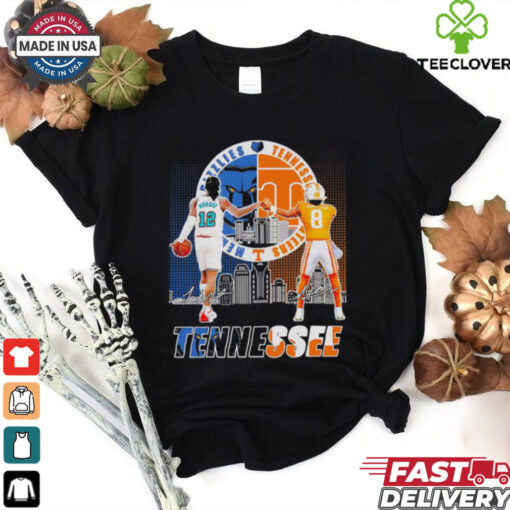 Memphis Grizzlies Ja Morant x Tennessee Volunteers Nico Iamaleava shirt