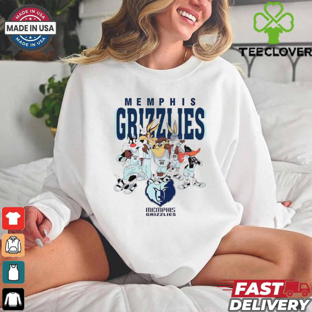 Memphis Grizzlies Looney Tunes characters NBA basketball shirt Memphis Grizzlies Looney Tunes characters NBA basketball shirt