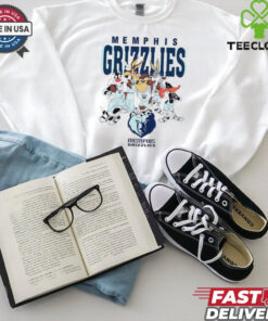 Memphis Grizzlies Looney Tunes characters NBA basketball shirt