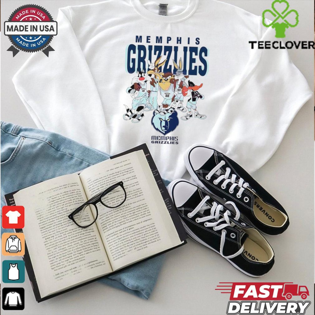 Memphis Grizzlies Looney Tunes characters NBA basketball shirt Memphis Grizzlies Looney Tunes characters NBA basketball shirt