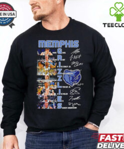 Memphis Grizzlies Marc Gasol Ja Morant Mike Conley Jr Zach Randolph Saez Carlton Gay Jr Allen Shareef Abdurrahim Signatures shirt