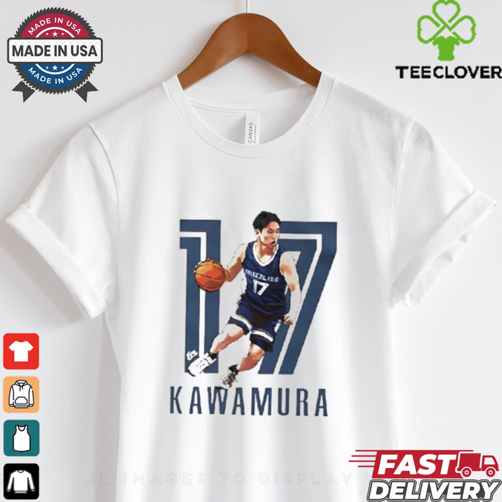 Memphis Grizzlies Yuki Kawamura 17 graphic shirt Memphis Grizzlies Yuki Kawamura 17 graphic shirt