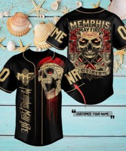 Memphis May Fire Custom Baseball Jersey