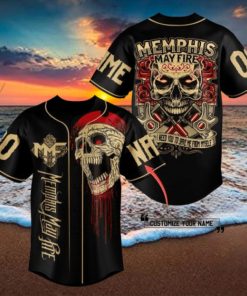 Memphis May Fire Custom Baseball Jersey
