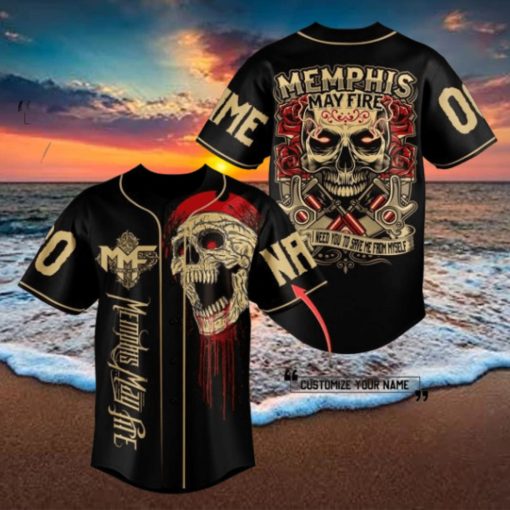 Memphis May Fire Custom Baseball Jersey