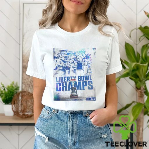 Memphis Tigers 2023 AutoZone Liberty Bowl Champs Shirt