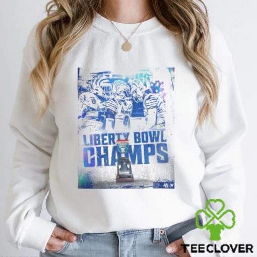 Memphis Tigers 2023 AutoZone Liberty Bowl Champs Shirt