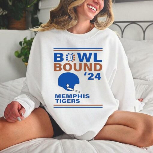 Memphis Tigers 2024 Bowl Bound Helmet Shirt