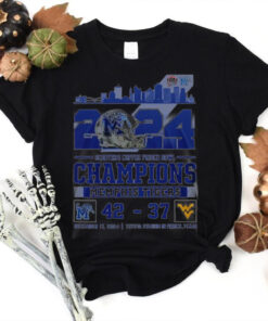 Memphis Tigers 2024 Scooter Coffee Frisco Bowl Champions Hoodie T Shirt