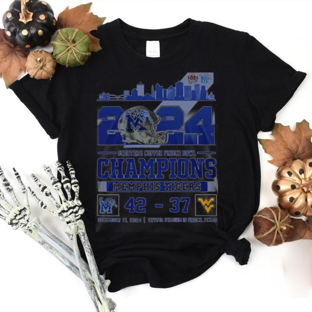 Memphis Tigers 2024 Scooter Coffee Frisco Bowl Champions Hoodie T Shirt Memphis Tigers 2024 Scooter Coffee Frisco Bowl Champions Hoodie T Shirt