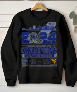 Memphis Tigers 2024 Scooter Coffee Frisco Bowl Champions Hoodie T Shirt