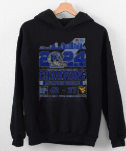 Memphis Tigers 2024 Scooter Coffee Frisco Bowl Champions Hoodie T Shirt