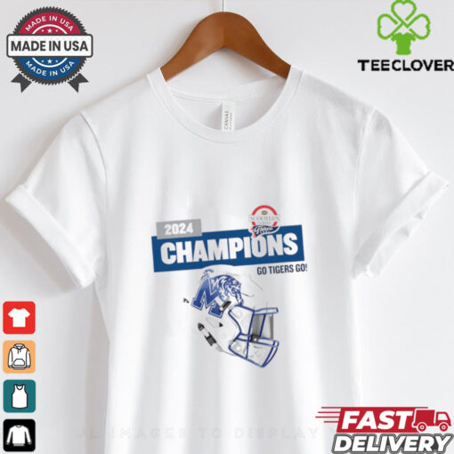 Memphis Tigers 2024  shirt Scooter’s Coffee Frisco Bowl Champions go Tigers go helmet for men
