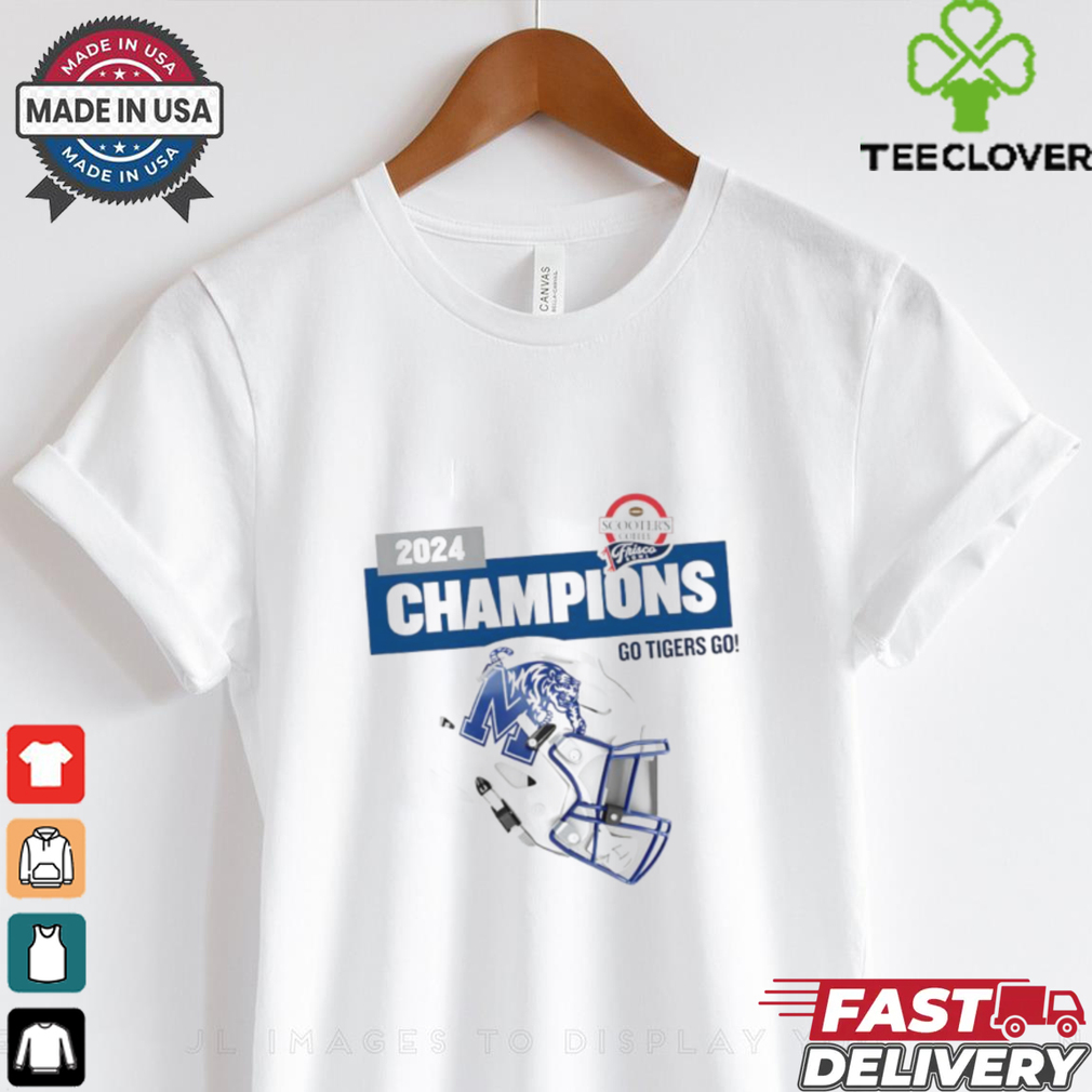 Memphis Tigers 2024 shirt Scooter’s Coffee Frisco Bowl Champions go Tigers go helmet for men Memphis Tigers 2024 shirt Scooter’s Coffee Frisco Bowl Champions go Tigers go helmet for men