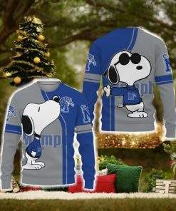 Memphis Tigers Champion Snoopy 3D Sweater All Over Printed For Men And Women