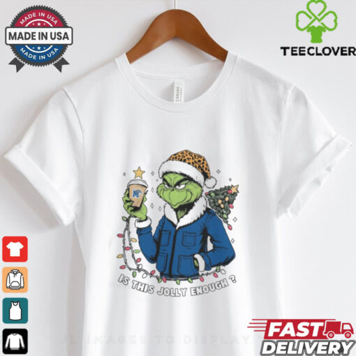 Memphis Tigers x Santa Grinch Is This Jolly Enough Merry Christmas Shirt