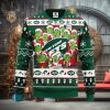 Boston Terrier Family Full Printed Ugly Xmas Sweater