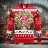 Men And Women Christmas Gift NHL Toronto Maple Leafs Cute 12 Grinch Face Xmas Day 3D Ugly Christmas Sweater