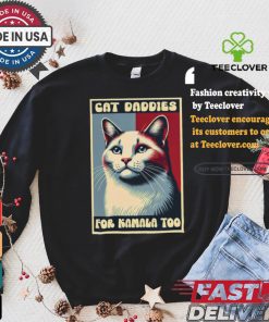 Men Kamala Cat Ladies For Kamala Too Shirt