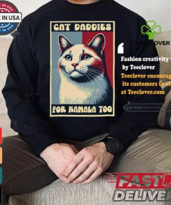 Men Kamala Cat Ladies For Kamala Too Shirt