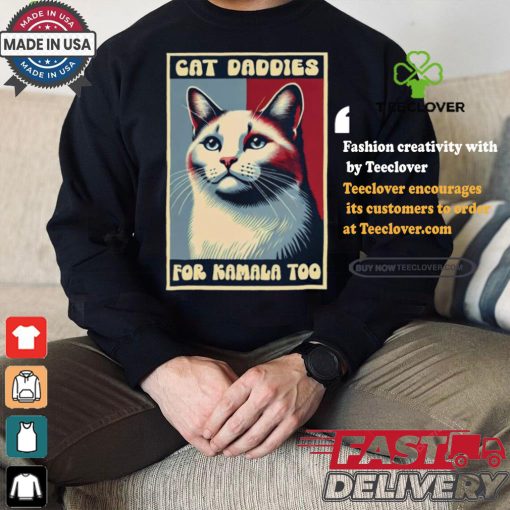 Men Kamala Cat Ladies For Kamala Too Shirt