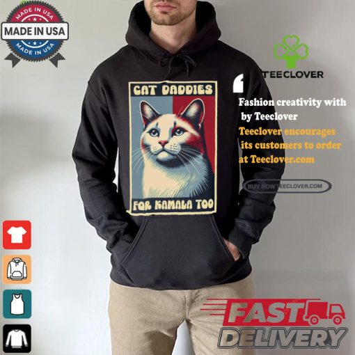 Men Kamala Cat Ladies For Kamala Too Shirt