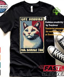 Men Kamala Cat Ladies For Kamala Too Shirt