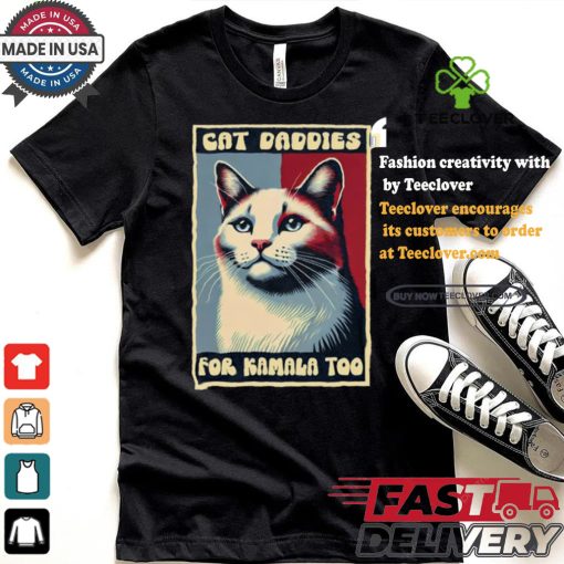 Men Kamala Cat Ladies For Kamala Too Shirt
