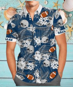 Men s NFL Dallas Cowboys Hawaiian Shirts Tropical Summer Beach Shirt