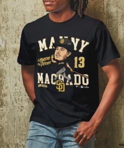 Men_s Fanatics Branded Manny Machado Brown San Diego Padres Caricature T Shirt