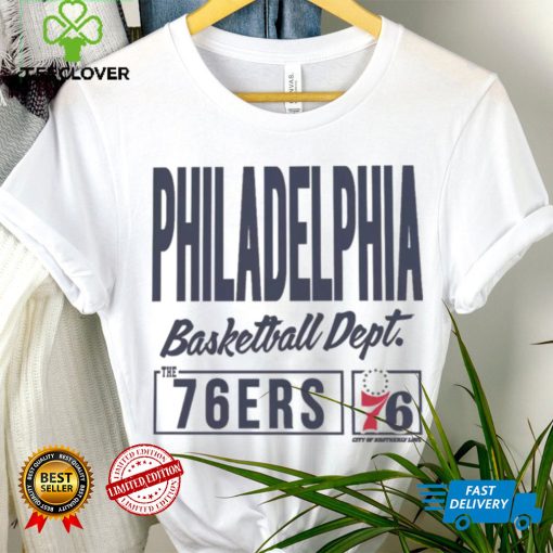 Men’s 2023 24 City Edition Philadelphia 76ers Talk Back T Shirt