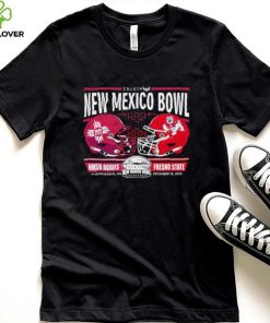 Men’s 2023 New Mexico Bowl NMSU Aggies vs Fresno State Bulldogs helmet hoodie, sweater, longsleeve, shirt v-neck, t-shirt