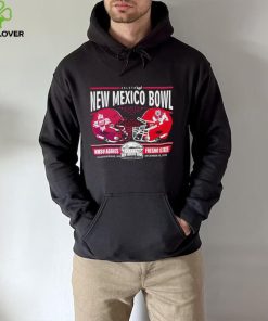 Men’s 2023 New Mexico Bowl NMSU Aggies vs Fresno State Bulldogs helmet hoodie, sweater, longsleeve, shirt v-neck, t-shirt