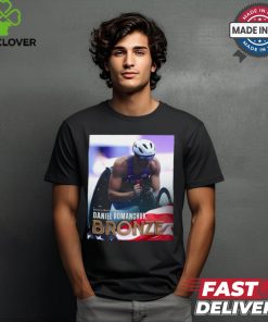 Men’s 400 T54 Daniel Romanchuk Bronze Medal Paris Paralympics 2024 Poster t shirt