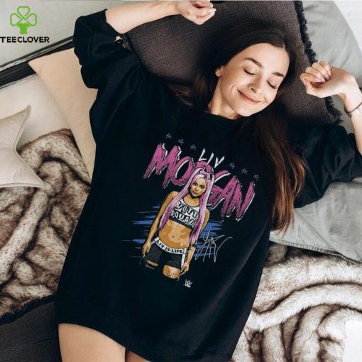 Men’s 500 Level Black Liv Morgan Pop Long Sleeve T Shirt