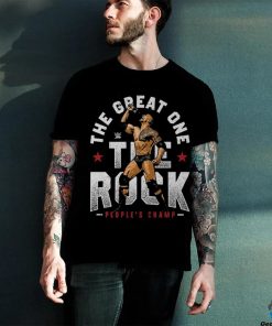 Men's 500 Level Black The Rock The Great One T Shirt 2 Men's 500 Level Black The Rock The Great One T Shirt