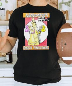Men’s Agadmator’s chess channel chess threesome shirt