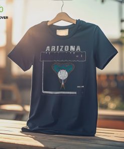Men's Arizona Diamondbacks '47 Black Cooperstown Collection Borderline Franklin T Shirt