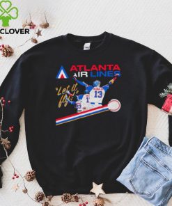 Men’s Atlanta Airlines let it fly Michael Harris shirt 1 Men’s Atlanta Airlines let it fly Michael Harris shirt
