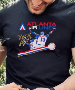 Men’s Atlanta Airlines let it fly Michael Harris shirt 2 Men’s Atlanta Airlines let it fly Michael Harris shirt