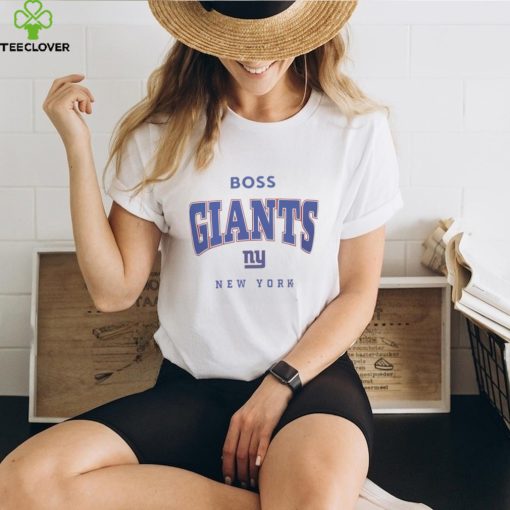 Men’s BOSS X NFL White New York Giants Huddle T Shirt