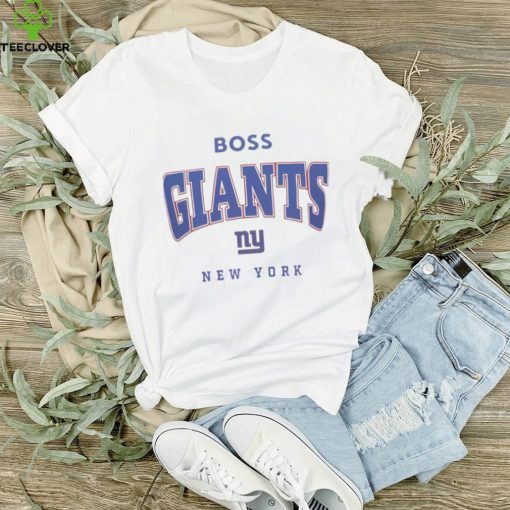 Men’s BOSS X NFL White New York Giants Huddle T Shirt